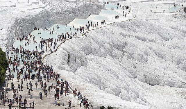 Pamukkale enler listesinde 2. sırada yer aldı