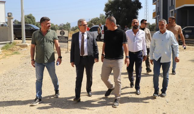 Nazilli Belediyesi Yıldıztepe’de yol yenileme çalışmalarına başladı