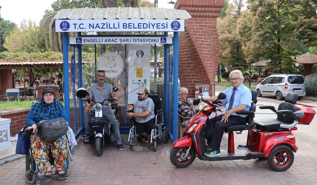 Nazilli Belediyesi’nden engelli dostu hizmet
