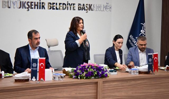 Başkan Çerçioğlu, Koçarlılı muhtarlar ile bir araya geldi