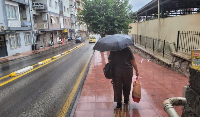 Aydın 4 ay sonra yağmur yüzü gördü
