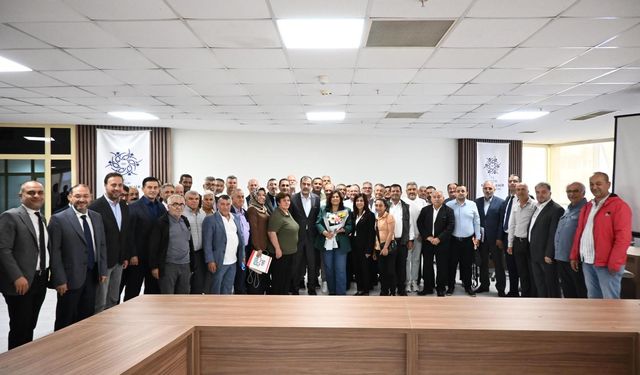Başkan Çerçioğlu Germencikli muhtarlar ile bir araya geldi
