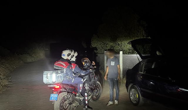 İncir hırsızlığına Jandarmadan suçüstü: 37 kilo kuru incir ele geçirildi