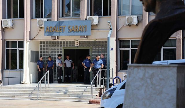 Aydın Adliyesi'nde gergin anlar, 3 kişi gözaltına alındı