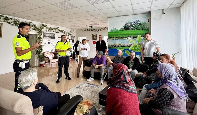 Aydın’da yaşlı çınarlara trafik eğitimi