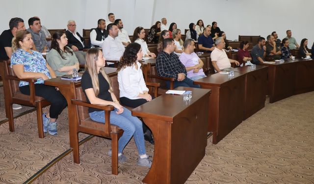 Nazilli Belediyesi personeline Resmi Yazışmalar Eğitimi verildi
