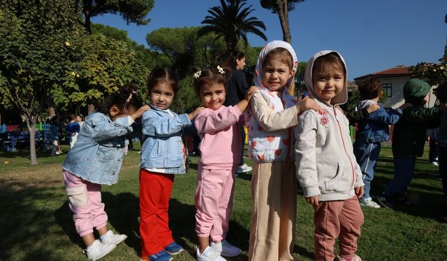 Minik öğrenciler Aydın Büyükşehir Belediyesi ile sporla tanışıyor