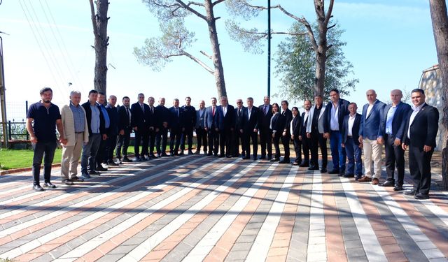 Başkan Doğanca muhtarlarla buluştu