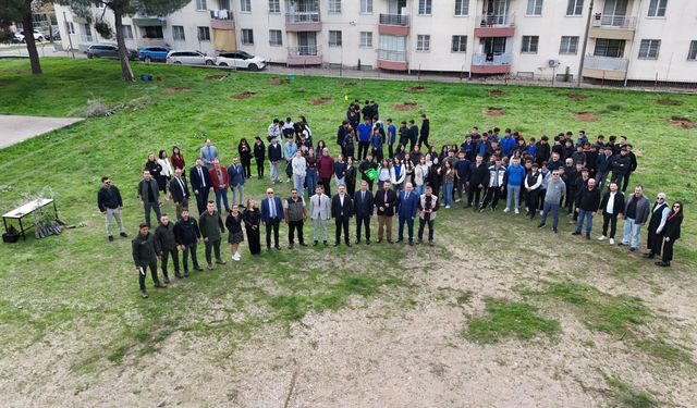 Sultanhisar’da fidanlar toprakla buluştu