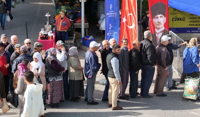 Sultanhisarlı vatandaşlardan Başkan Çerçioğlu’na fide teşekkürü