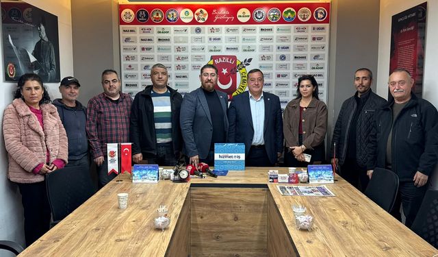Hizmet-İş Şube Başkanı Ahmet Turan’dan NGC’ye ziyaret