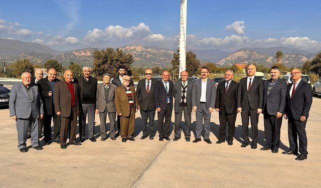 Sultanhisar'da vefa buluşması, emekli din görevlileri unutulmadı