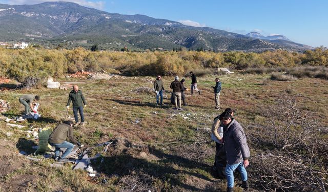Büyük Menderes Deltası’nda çevre temizliği seferberliği