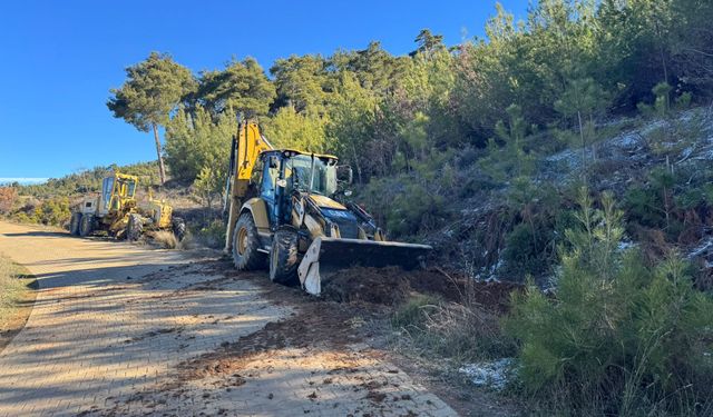 Büyükşehir Aydın'da altyapı çalışmalarına devam ediyor
