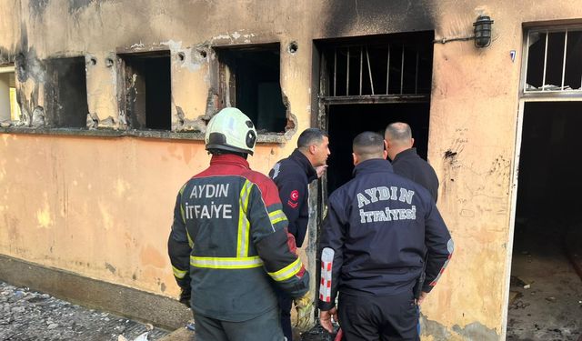 Nazilli’de yangın paniği!