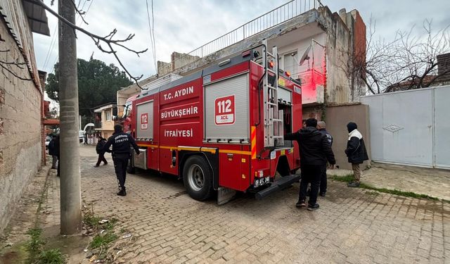 Metruk binada çıkan yangın ekipleri harekete geçirdi