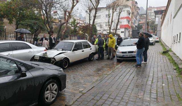 Aydın’da ilginç kaza, şoförün biri kaçtı, diğeri alkollü çıktı