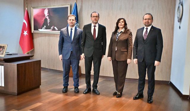 Başkan Çerçioğlu Bakan Yardımcısı Okumuş'u ağırladı