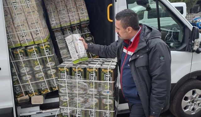 Köşk’te sahte zeytinyağı operasyonu: 3 ton yağa el konuldu