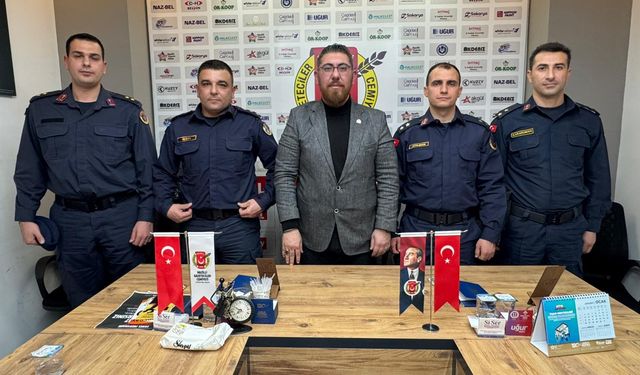 Jandarma komutanlarından NGC’ye anlamlı ziyaret