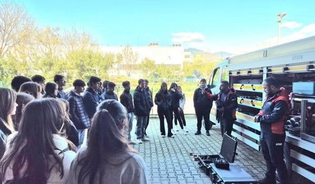 AFAD Aydın'da farkındalık eğitimleri sürüyor