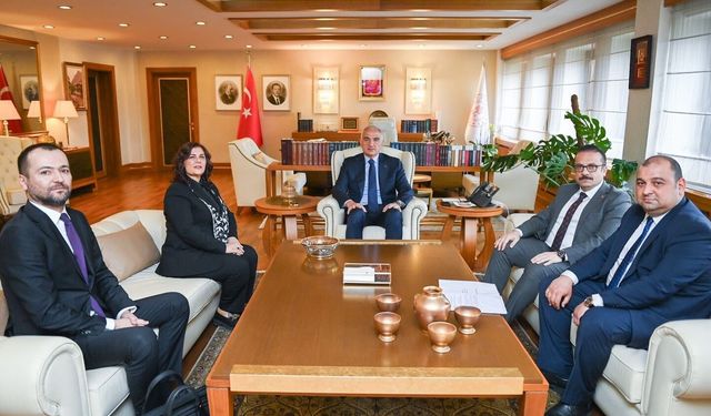 Başkan Çerçioğlu, Kültür ve Turizm Bakanı Ersoy ile görüştü