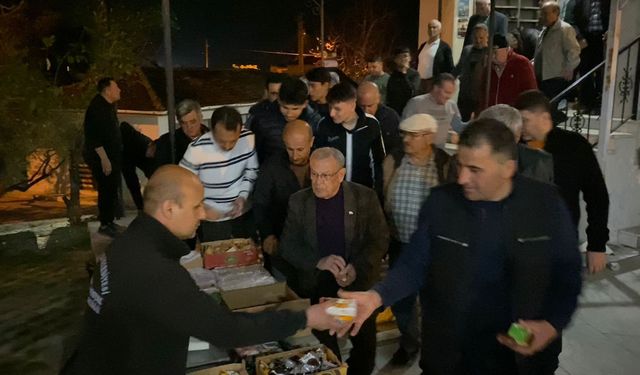 Bozdoğan Belediyesi’nden Kadir Gecesi’nde vatandaşlara ikram
