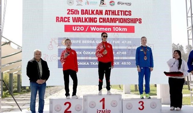 Aydınlı sporcular Balkan şampiyonasına damga vurdu
