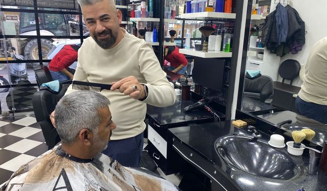 Aydın’da bayram tıraşı telaşı başladı