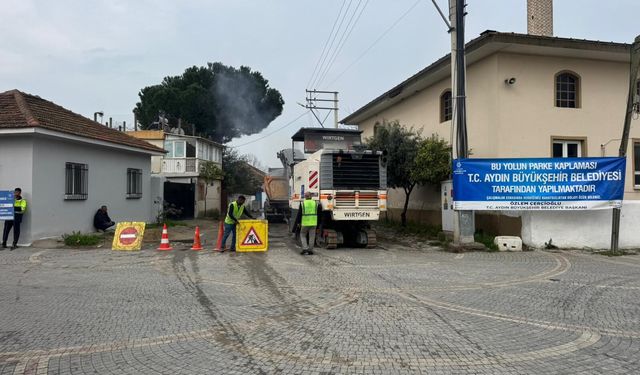 Başkan Çerçioğlu’nun Aydın’ın ulaşım ağını güçlendiren çalışmaları sürüyor