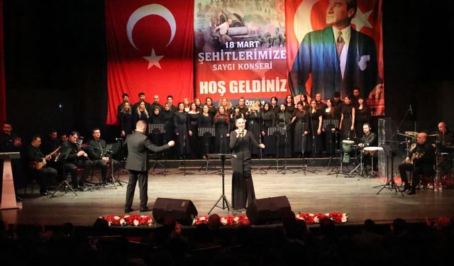 Başkan Çerçioğlu vatandaşları 18 Mart Şehitlerimize Saygı konseri ile buluşturdu