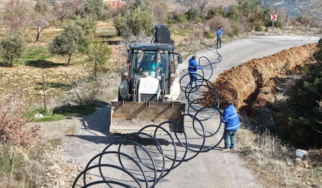 BAŞKAN ÇERÇİOĞLU'NDAN KARACASU’YA ALTYAPI YATIRIMI