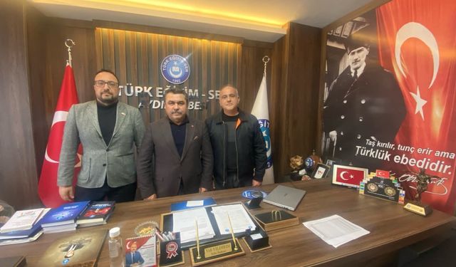Türk Eğitim-Sen Kuyucak temsilciliğinde görev değişimi