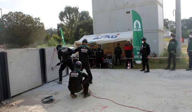 Aydın’da arama kurtarma tatbikatı yapıldı