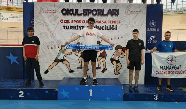 Aydın Büyükşehir Belediyesi Otizm Destek Merkezi sporcuları Aydın’ın gururu oldu