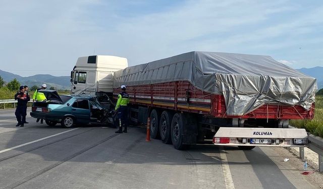 Bozdoğan Nazilli karayolunda kaza: 1 yaralı
