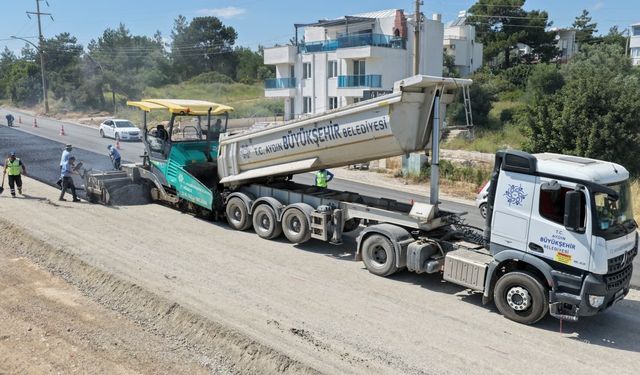 Çerçioğlu öncülüğünde Aydın’ın dört bir yanında ulaşım atağı