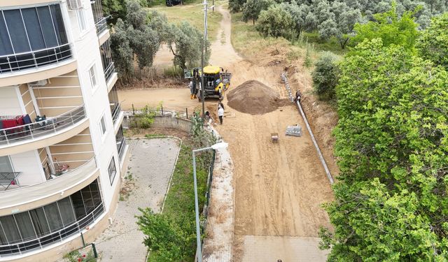 Nazilli Belediyesi’nden Ocaklı Mahallesi’ne yeni yol