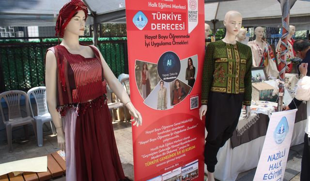 Aydın'da ata mirası kıyafetler yapay zeka ile geleceğe taşındı