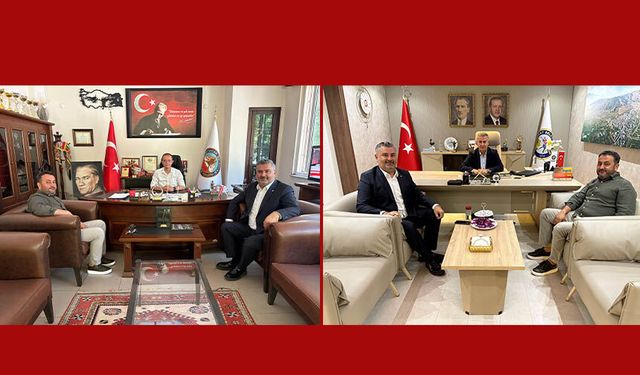 NTO Başkan Adayı Akgün'den Buharkent ve Kuyucak belediyelerine ziyaret