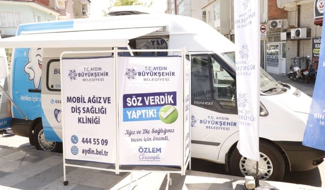 BAŞKAN ÇERÇİOĞLU AĞIZ VE DİŞ SAĞLIĞI HİZMETLERİNİ AYDIN'IN DÖRT BİR YANINDA VATANDAŞLARLA BULUŞTURMAYA DEVAM EDİYOR