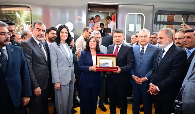 AYBAN banliyö hattı hizmete açıldı