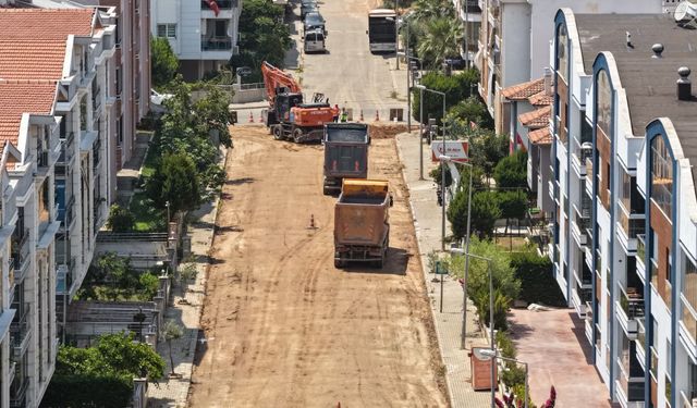 Başkan Çerçioğlu’ndan yol yenileme çalışması