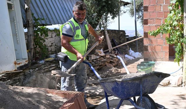 Ümmü teyzenin yardımına Aydın Büyükşehir koştu