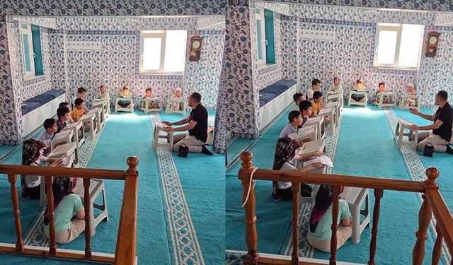 Kuyucak'ta Yaz Kur'an Kursu öğrencilerine seminer