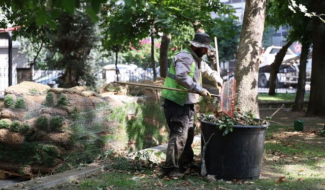 Başkan Çerçioğlu’nun çalışmalarıyla Aydın’ın park ve yeşil alanları yenileniyor