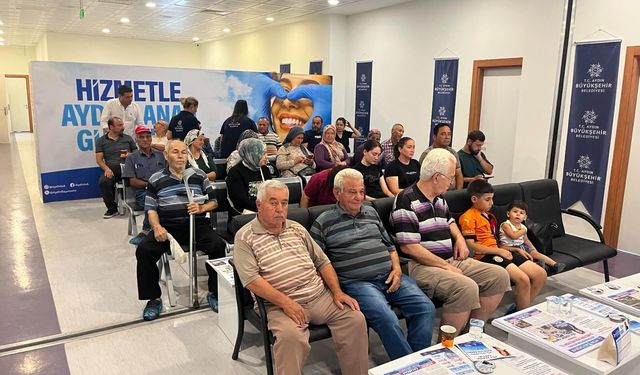 Başkan Çerçioğlu sağlık hizmetlerini her gün yüzlerce vatandaşa ulaştırıyor