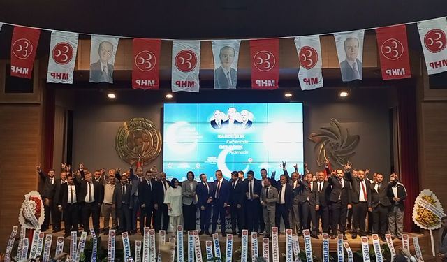 MHP Nazilli'de yeni dönem.. Bahadır Yorgancı başkan seçildi