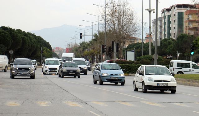 Aydın’da araç sayısı 690 bin oldu