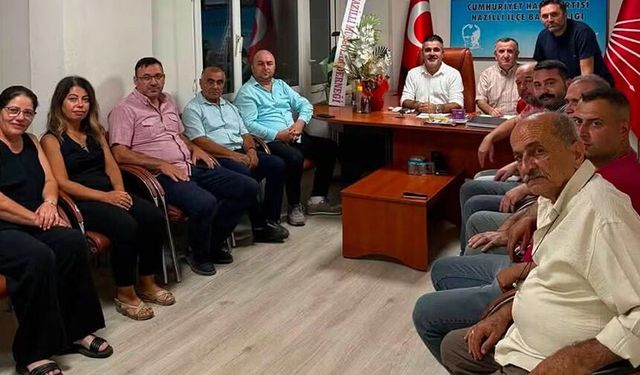 CHP Nazilli’de yeni yönetim belli oldu